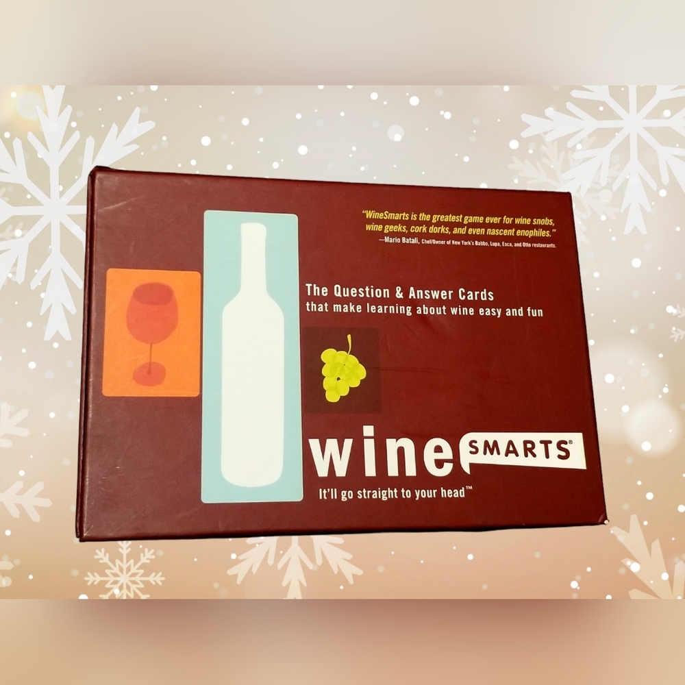 Wine Smarts The Question & Answers Cards Trivia Game